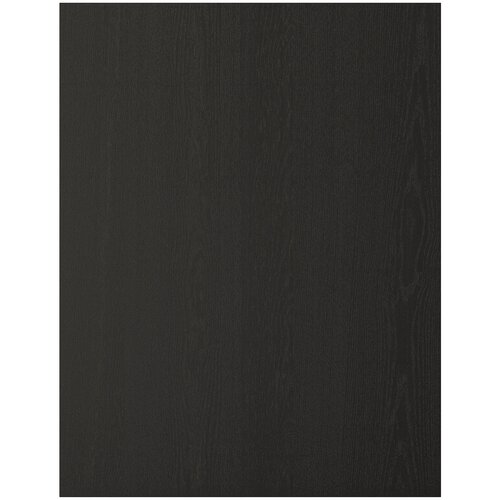 LERHYTTAN лерхюттан накладная панель 62x80 см черная морилка