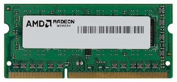 Оперативная память AMD 4 ГБ DDR3 1600 МГц SODIMM (R534G1601S1S-UGO)