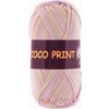 Фото #16 Пряжа Vita cotton Coco Print красный (4678), 100%мерсеризованный хлопок, 240м, 50г, 3шт