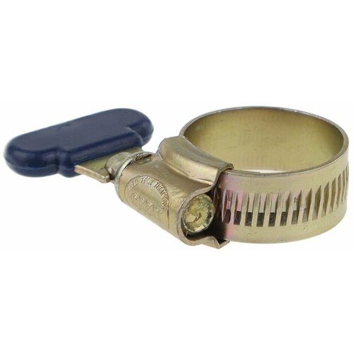 Хомут бабочка 18-25 мм. из оцинкованной стали, 10 шт.