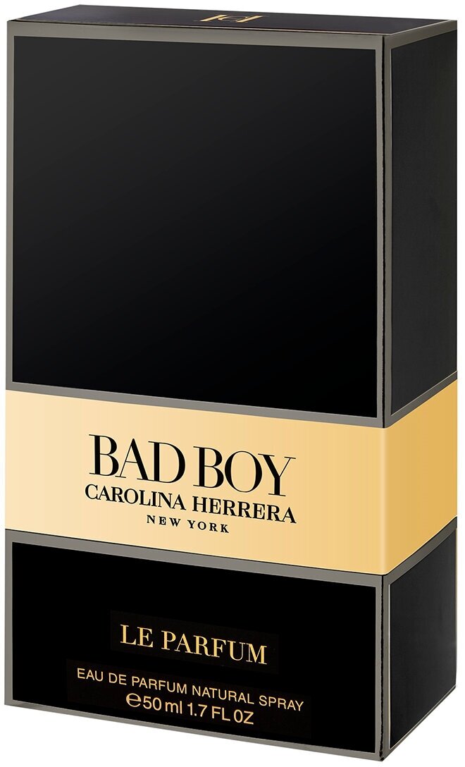 Carolina Herrera, Bad Boy Le Parfum, 50 мл, парфюмерная вода мужская