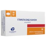 Гликлазид канон таб. с пролонг. высвобождением 30мг №30 - изображение