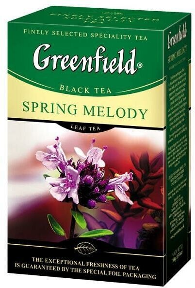 Чай черный Greenfield Spring Melody листовой, 100 г - фото №8
