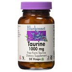 Аминокислота Bluebonnet Nutrition Taurine 1000 mg (50 капсул) - изображение