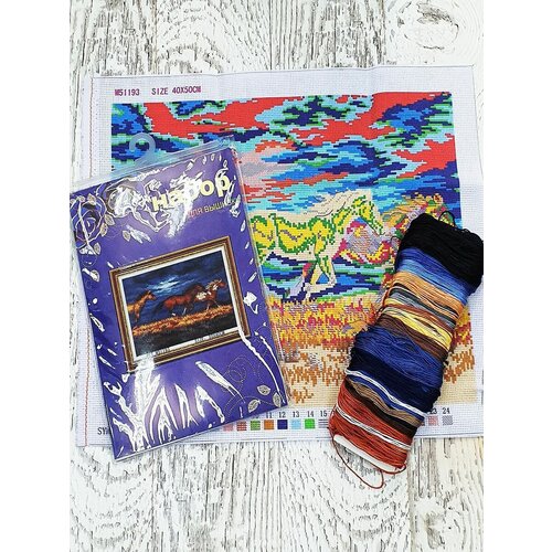 Набор вышивка крестом № M51193 50*40см (1шт)
