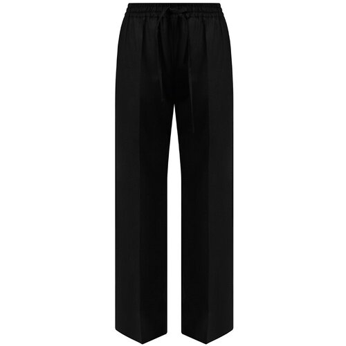 фото Брюки joseph, прямой силуэт, размер 36, черный