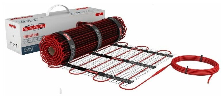 Мат нагревательный AC ELECTRIC ACMM 2-150-2 (комплект теплого пола) - фотография № 7