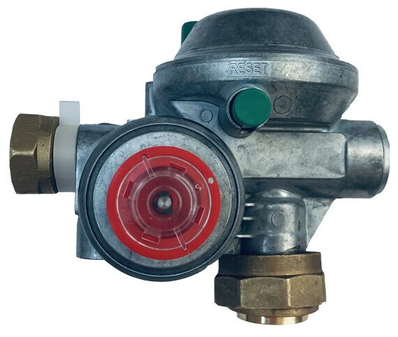 Регулятор давления газа бытового типа PS-25 G (угловой). Аналог RF, ARD, FE, рдгб.