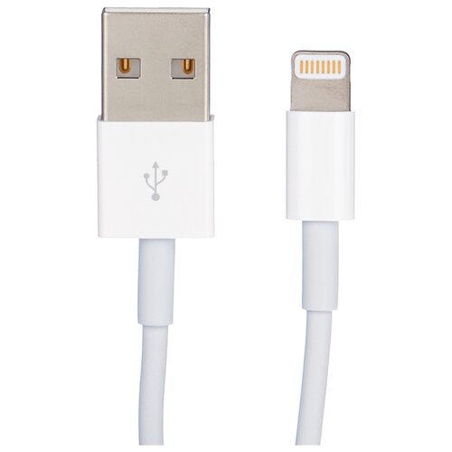 фото Кабель Apple USB - Lightning (MQUE2ZM/A) 1 м белый