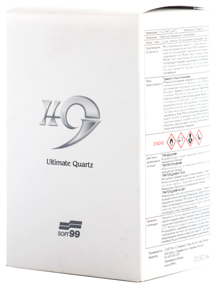 Покрытие для кузова керамическое Soft99 H-9 Ultimate Quartz, 100 мл