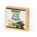 Вафли Жить Здорово с какао 100 г - изображение