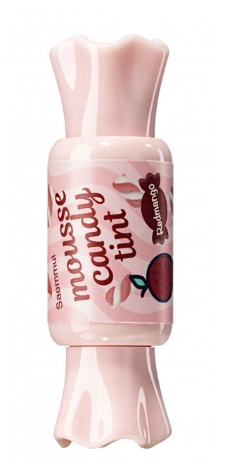 The Saem тинт для губ Saemmul Mousse Candy Tint, 01 redmango mousse