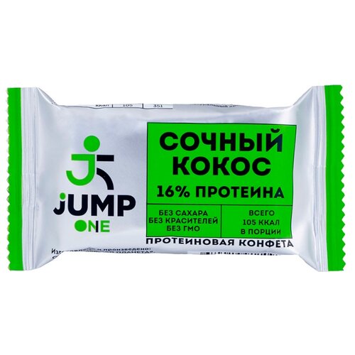 фото Протеиновый батончик jump one сочный кокос, 30 г