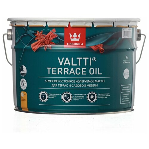 Масло Tikkurila Valtti Terrace Oil для террас основа EC 9 л