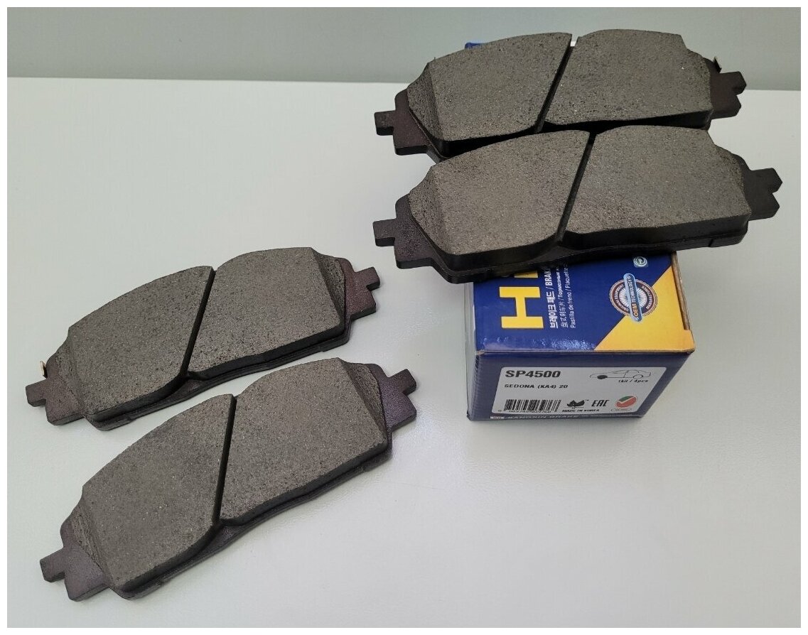Колодки тормозные передние для Киа Карнивал 2020- / SP4500 / SANGSIN BRAKE / OEM 58101R0A00