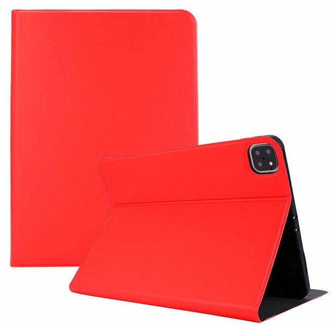 Чехол для планшета Apple iPad Pro 11 (2021/ 2020) / iPad Air 5 10.9 (2022) / iPad Air 4 (2020) кожаный трансформируется в подставку (красный)