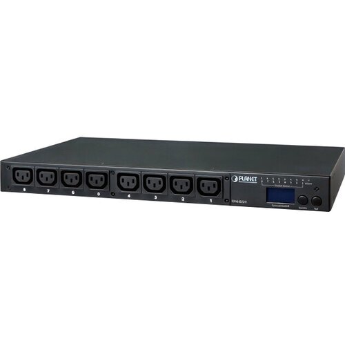 Planet IPM-8220-EU устройство управления подачей питания IP-based 8-port Switched Power Manager AC 100-240V 16A max - EU Type 5526000₽