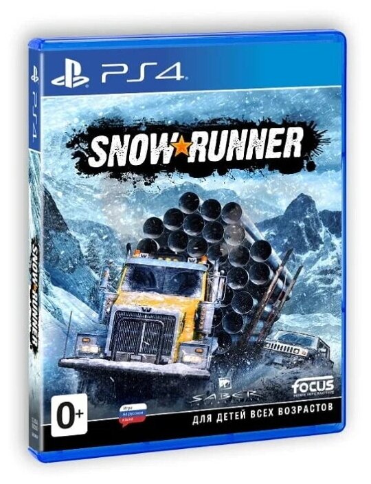 Игра для PS4: SnowRunner Стандартное издание