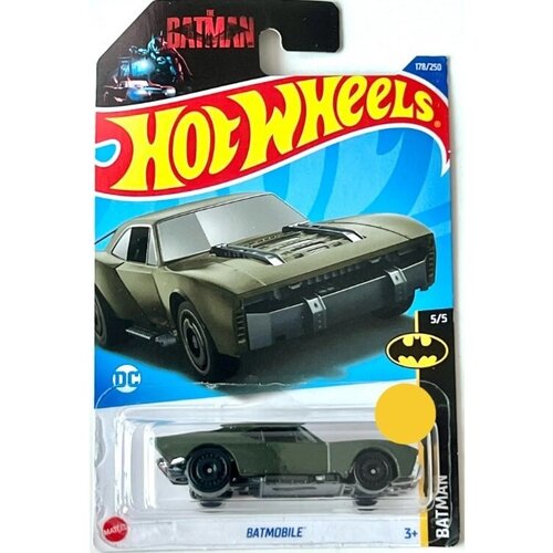 Машинка детская Hot Wheels игрушка коллекционная 1:64 BATMOBILE
