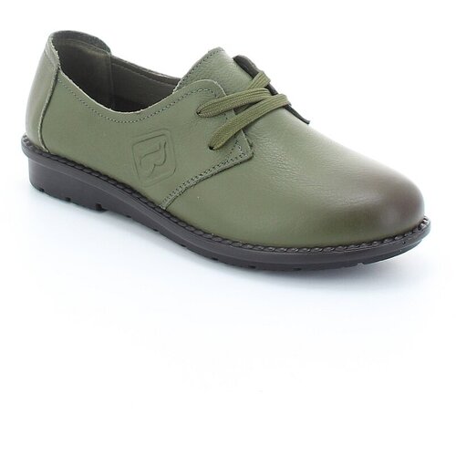 Туфли Baden женские демисезонные, размер 38, цвет зеленый, артикул DD001-061