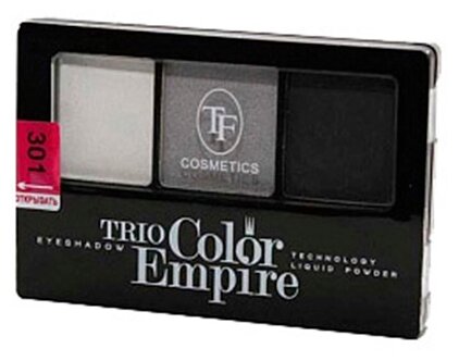 TF Cosmetics Палетка теней Trio Color Empire, 11 г