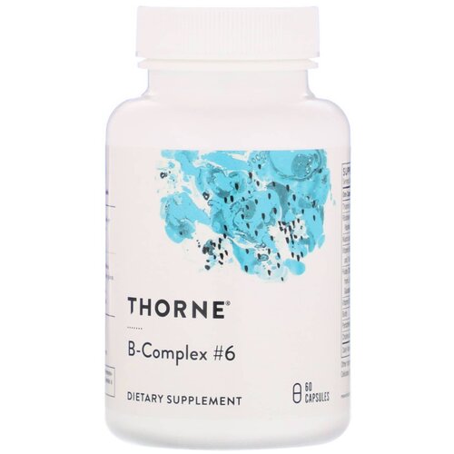 Капсулы Thorne Research B-Complex №6, 60 г, 60 шт.