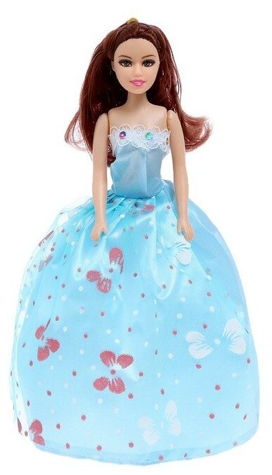 Кукла-модель «Таня» в платье, с аксессуарами, микс