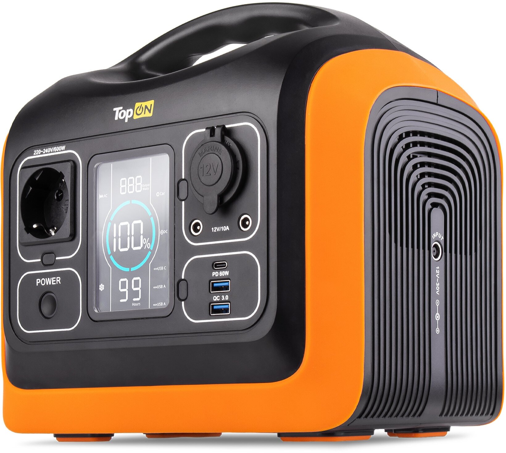 Портативная электростанция TopON TOP-X600 LFP 600 Вт