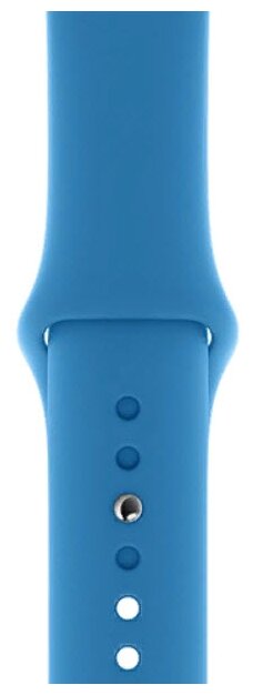 Ремешок силиконовый Surf Blue Sport Band (Синий прибой) Apple Watch 44mm (42mm; 45mm) MXP02ZM/A