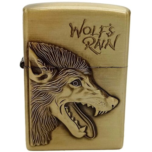 зажигалка волк бензиновая Зажигалка Волк Wolf's Rain бензиновая