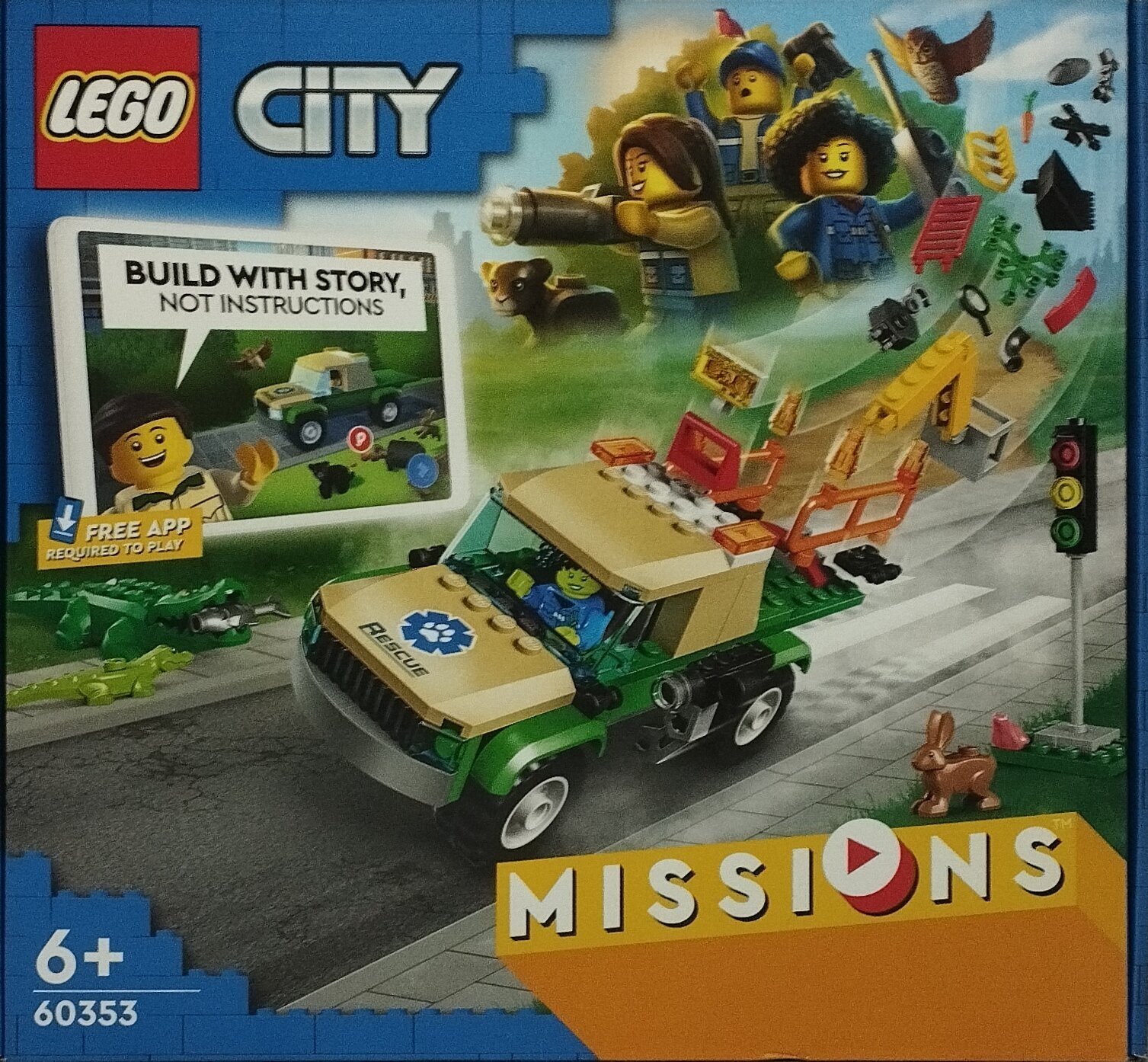 Конструктор Lego City Missions Wild Animal Rescue Missions [60353] - фото №13