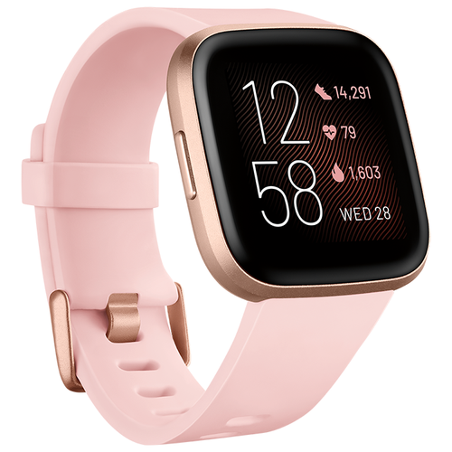 Умные часы Fitbit Versa 2, petal/cooper rose