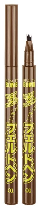 BEAUTY BOMB тинт для бровей Brow Tint Marker