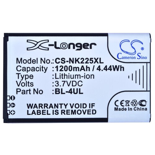фото Аккумулятор cameron sino cs-nk225xl для nokia 225