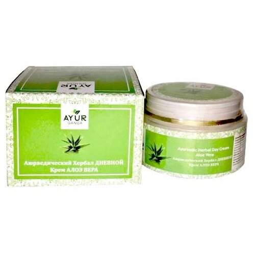 Крем Ayur Ganga Алое вера Ayurvedic Herba 30 гр