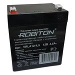 Аккумуляторная батарея ROBITON VRLA 12-4.5 4.5 А·ч - изображение