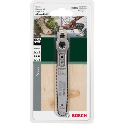 Пилка для электролобзика BOSCH nanoBLADE Wood Speed 65, 1 шт.