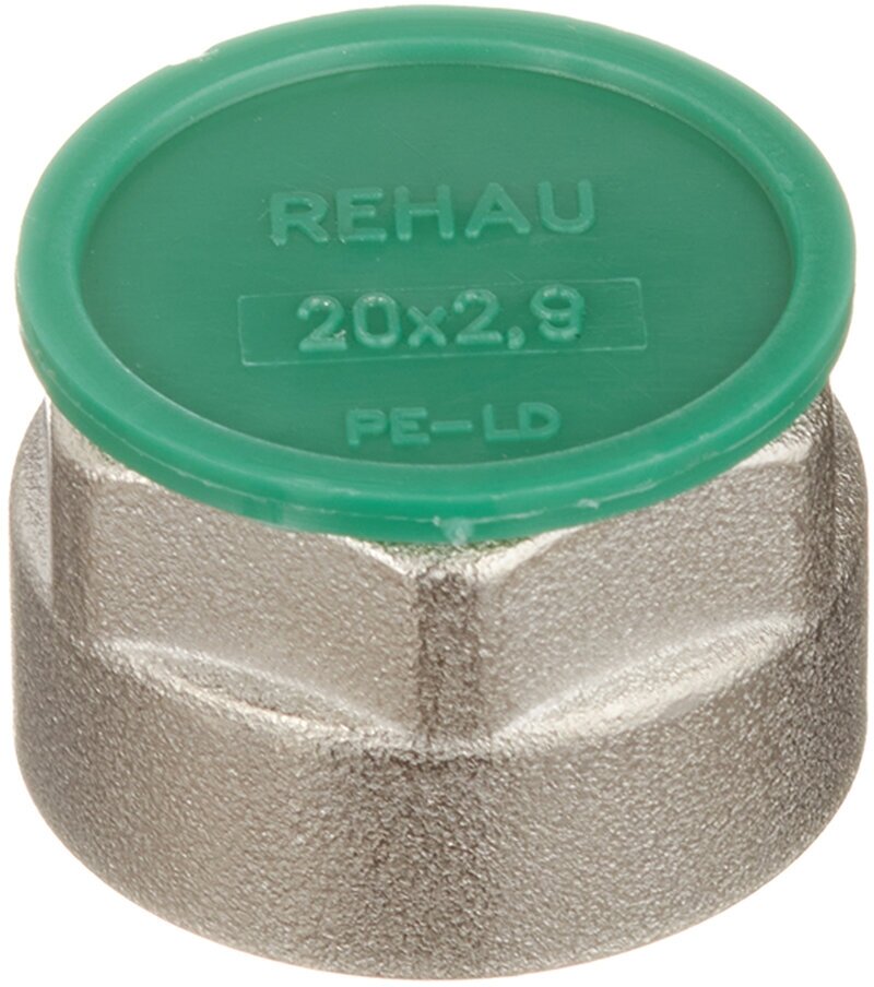 cоединение резьбозажимное stabil 20x2,9xg3/4 rehau rautitan - фото №3