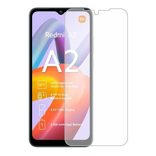 Xiaomi Redmi A2+ защитный экран Гидрогель Прозрачный (Силикон) 1 штука скрин Мобайл xiaomi redmi k60 защитный экран гидрогель прозрачный силикон 1 штука скрин мобайл