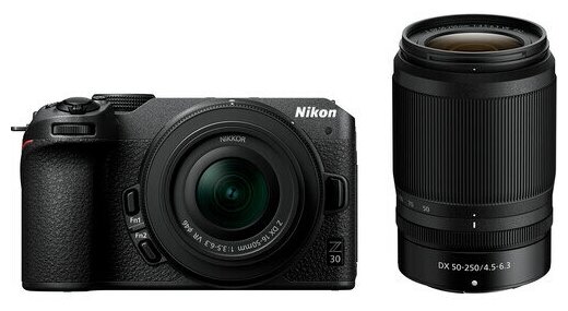 Цифровой фотоаппарат Nikon Z30 Kit 16-50mm VR + 50-250mm VR