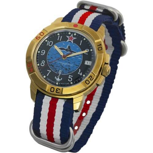 Наручные часы Восток Командирские, мультиколор наручные часы восток командирские механические командирские 439451 tricolor5 мультиколор