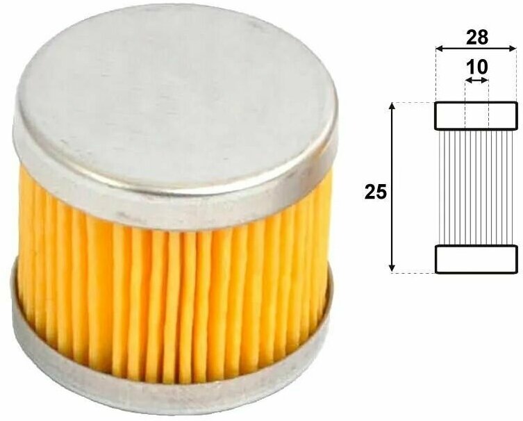 Фильтр в редуктор Lovato RGJ 3 HP (низкий) /FDA6/