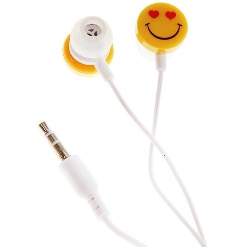 Наушники вакуумные - Смайлики влюбленные 46000₽