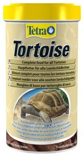 Tetra Tortoise корм для сухопутных черепах 500 мл - фотография № 10