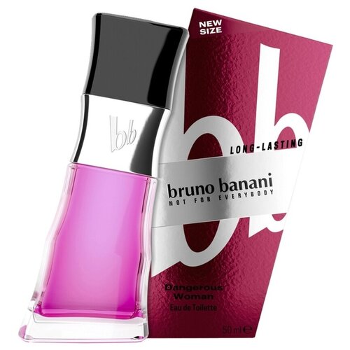 Bruno Banani Туалетная вода Dangerous, 50 мл женская парфюмерия bruno banani подарочный набор dangerous woman