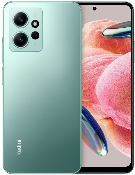 Смартфон Xiaomi Redmi Note 12 6/128Gb NFC Ростест Mint Green
