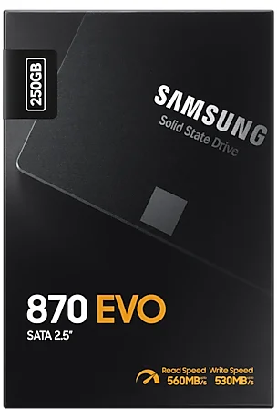 Твердотельный накопитель SSD Samsung 870 EVO 250 GB MZ-77E250BW