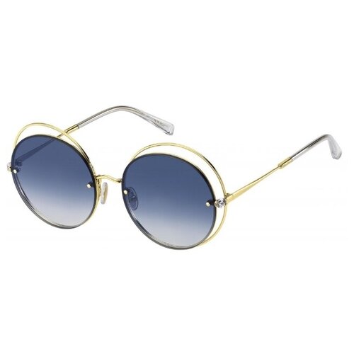 фото Солнцезащитные очки maxmara mm shine i blue, золотой