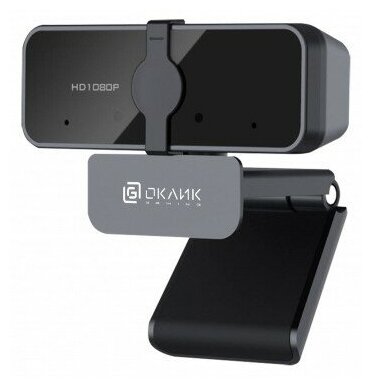 Oklick Цифровая камера Web-камера OK-C21FH черный 2Mpix 1920x1080 USB2.0 с микрофоном 1455507