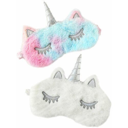 фото Маска для сна funfur, 2 шт., белый